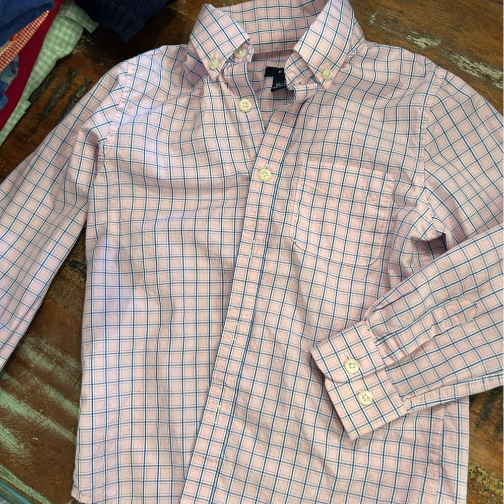 E-Land size 5 pink dress shirt
